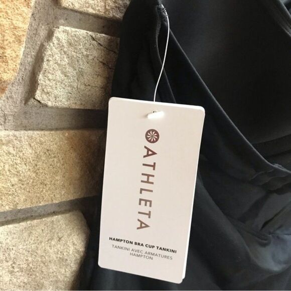 Athleta Hampton Bra Cup Tankini Top Swimsuit 34 B/C NWT - Picture 8 of 10